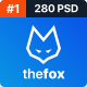 TheFox | Multi-Purpose PSD Template - ThemeForest Item for Sale