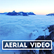 Aerial Video of a Sea of Fog in Switzerland - VideoHive Item for Sale