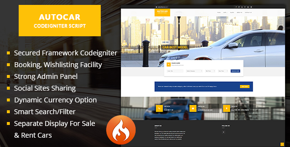 Auto car - Car listing script car dealer script