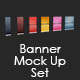Banner Mock Up Set - 3DOcean Item for Sale