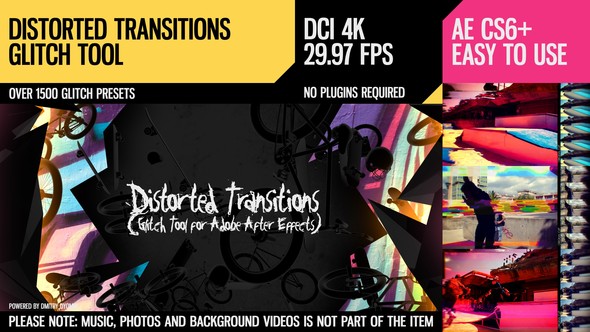 Distorted Transitions (Glitch Tool) alt