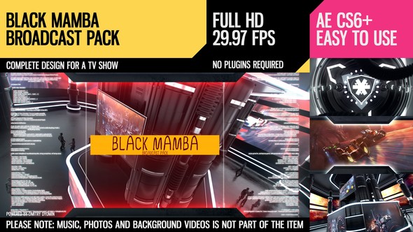 Black Mamba (Broadcast Pack)