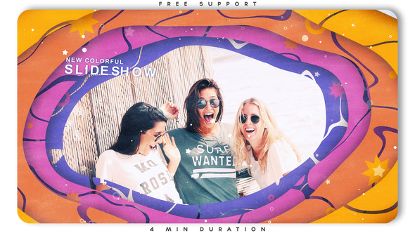 Color Cut Slideshow alt