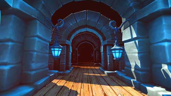 Movement Along The Corridor Of The Old Castle alt