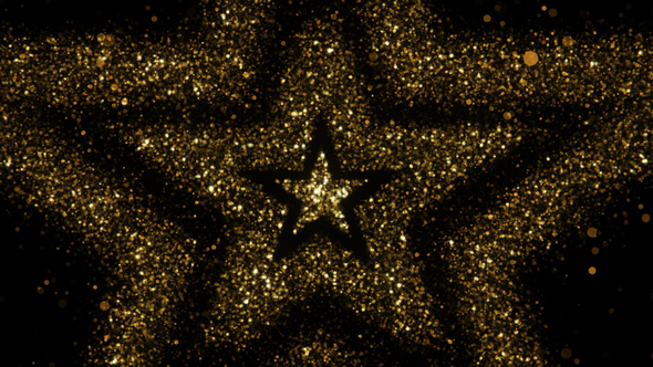 Gold Luxury Particles