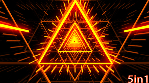 Gold Neon Background Lights