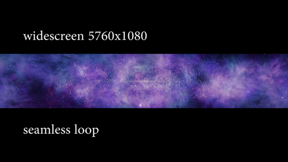 Rotating Galaxy Widescreen