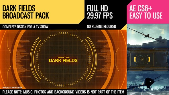 Dark Fields (Broadcast Pack)