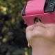 Woman Explores Virtual Reality Using VR Glasses - VideoHive Item for Sale