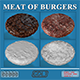 Meat of burgers 3D Models Full Quality - 3DOcean Item for Sale