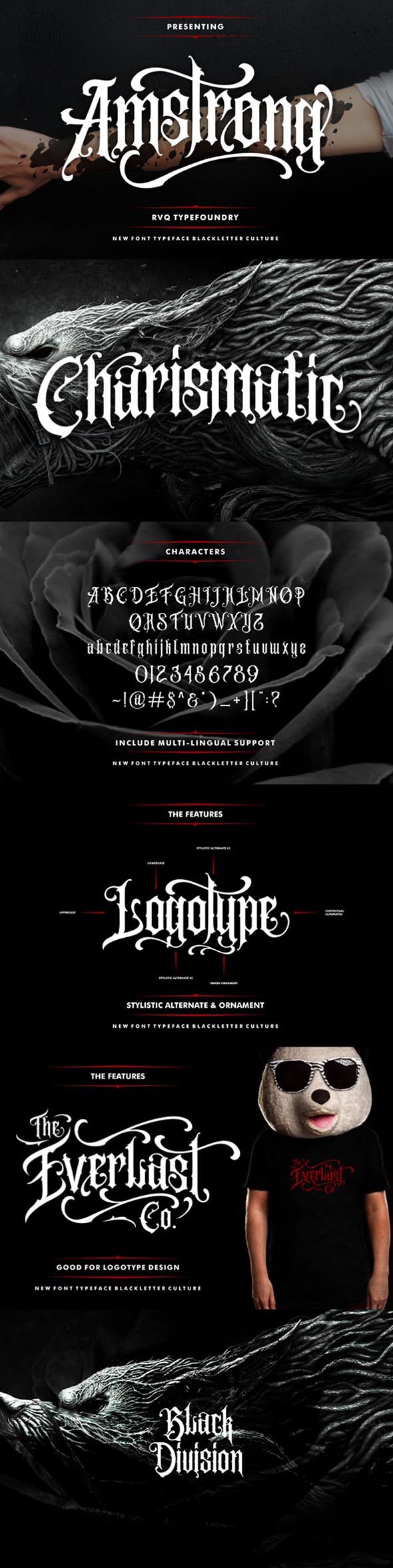 Amstrong Typeface