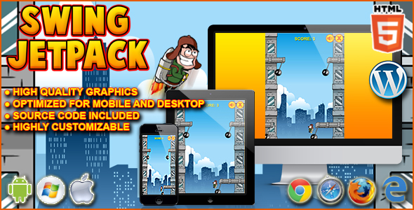 Swing Jetpack - gra HTML5