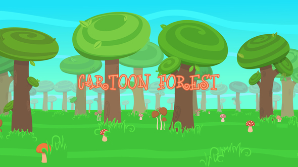 Cartoon Forest