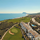 Mediterranean Coastline with View of Luxury Housing, Golf Course, Sea in Spain - VideoHive Item for Sale