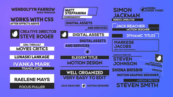 Titles And Lower Thirds alt