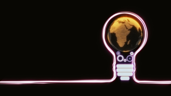 Streaks Bulb with Globe Explosion alt