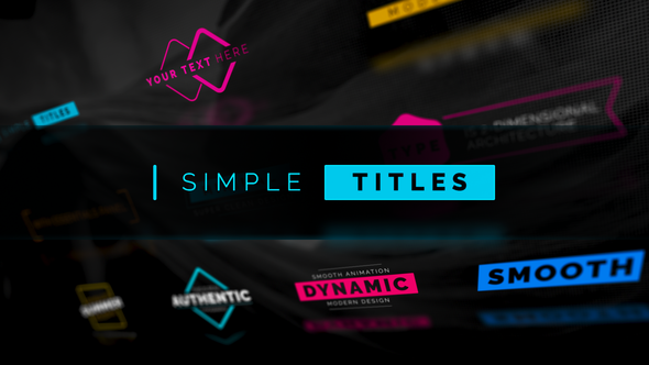 Simple Titles & Lower Thirds