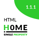 Home - Single Property HTML Template - ThemeForest Item for Sale