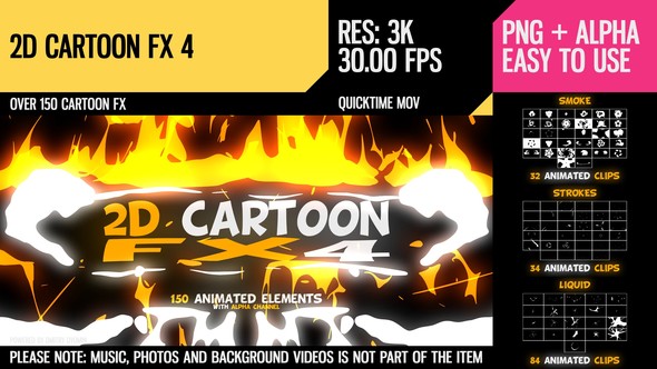 2D Cartoon FX 4