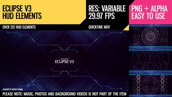 Eclipse V3 HUD Elements