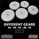 5 Different gears - 3DOcean Item for Sale