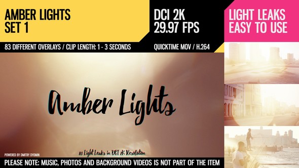 Amber Lights (HD Set 1)