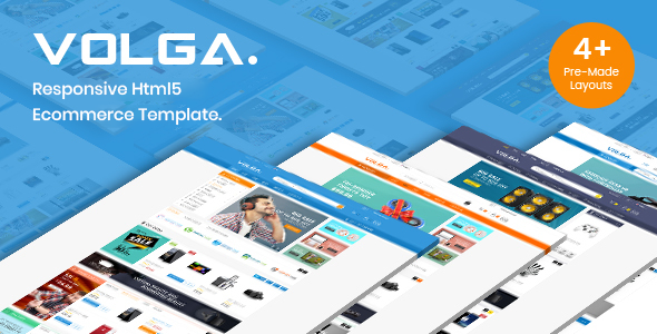 Volga - Electronics Store eCommerce HTML Template