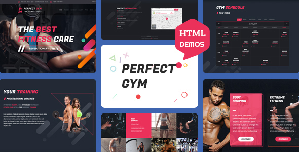 PerfectGym - Gym and Fitness HTML Template