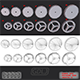 12 Gears - Various sizes and types - 3DOcean Item for Sale