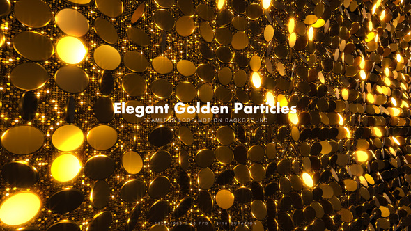 Elegant Golden Particles 18