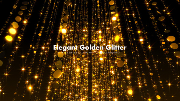 Elegant Golden Glitter 16