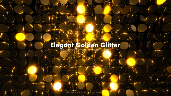 Elegant Golden Glitter 15