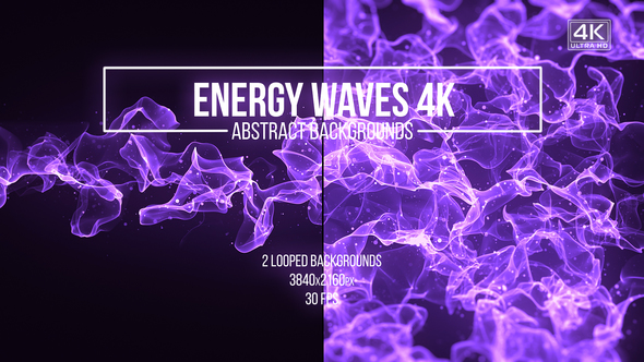 Energy Waves Abstract Backgrounds