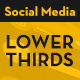 Social Media - Lower Thirds - VideoHive Item for Sale