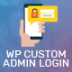 WP Custom Admin Login - WordPress Plugin to make a customized admin login page - CodeCanyon Item for Sale