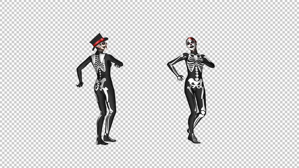 Skeleton Dance - Creepy and Sexy Duo alt