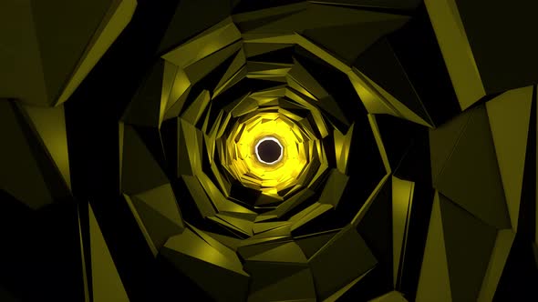 3d stylish tunnel wireframe background