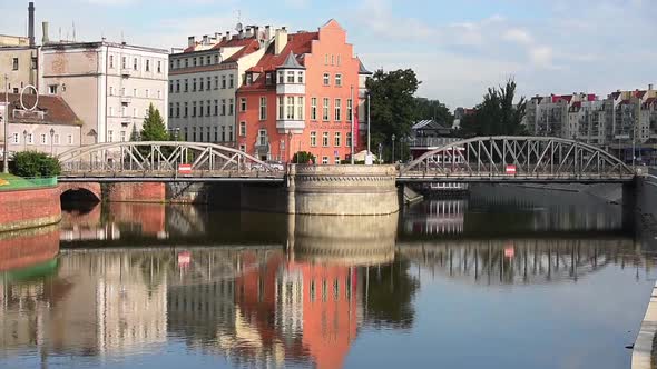 Tram On The Bridge