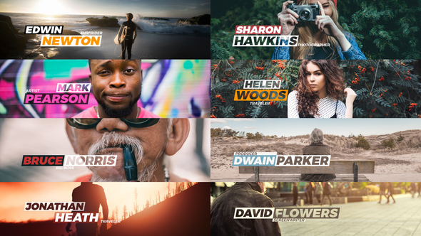 Modern Lower Thirds alt