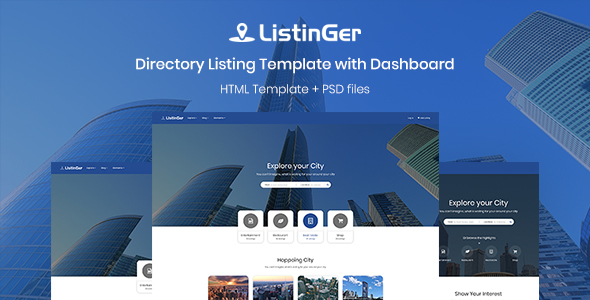 ListinGer - Directory & Listing HTML Template