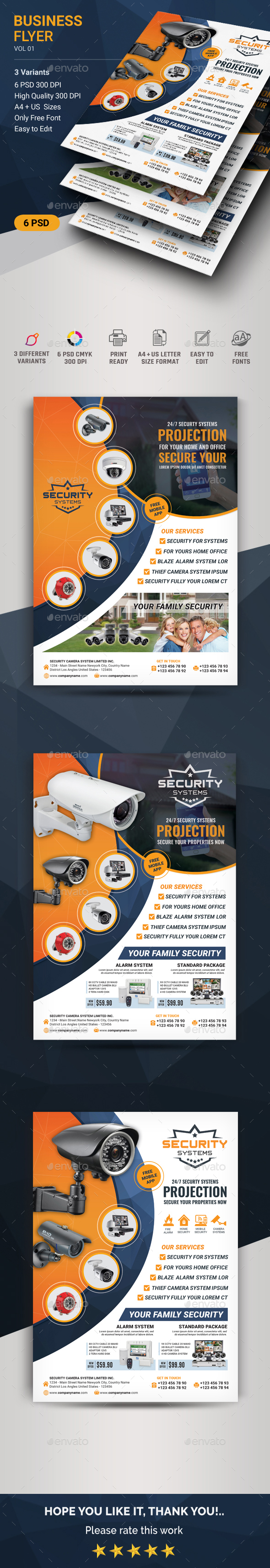 Security Systems Flyer