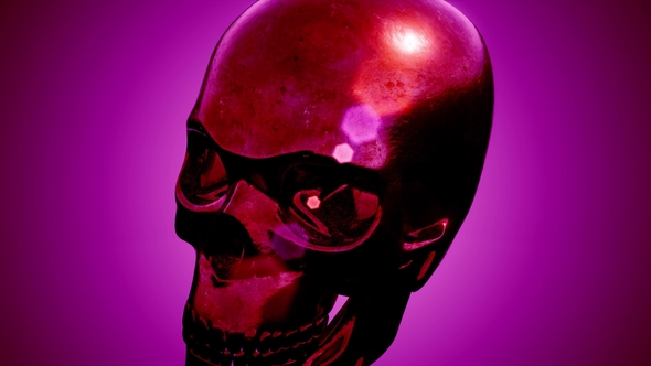 Metall Skull Rotate alt