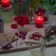 Mixing Honey for Romantic Dessert With Candles - VideoHive Item for Sale