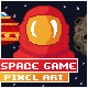 Space Game Pixel Art - GraphicRiver Item for Sale
