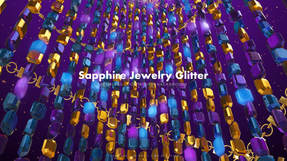 Sapphire Jewelry Glitter 8