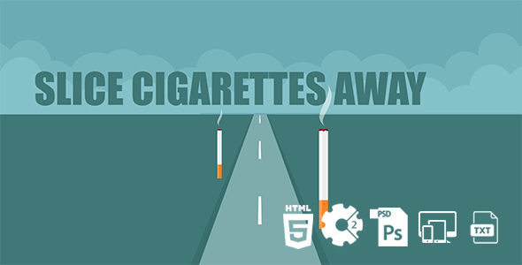 Slice Cigarettes Away HTML5 Game