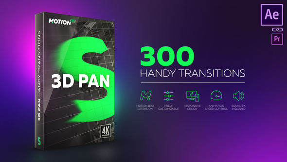3D Pan Transitions