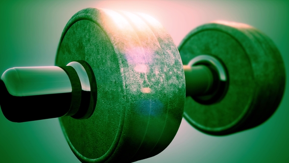 Metal Dumbbell Rotate alt