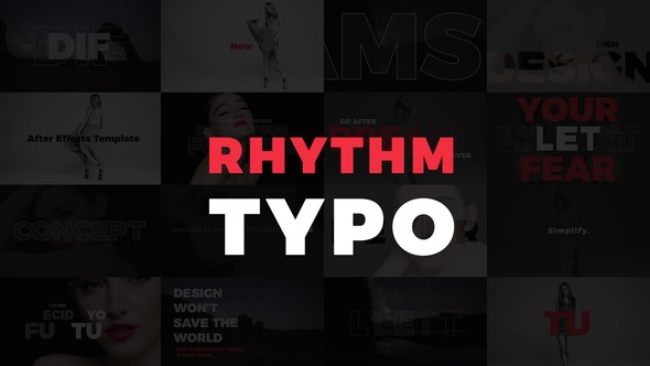 fashion rhythm intro after effects template free download
