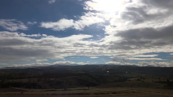 Steppe In Winter